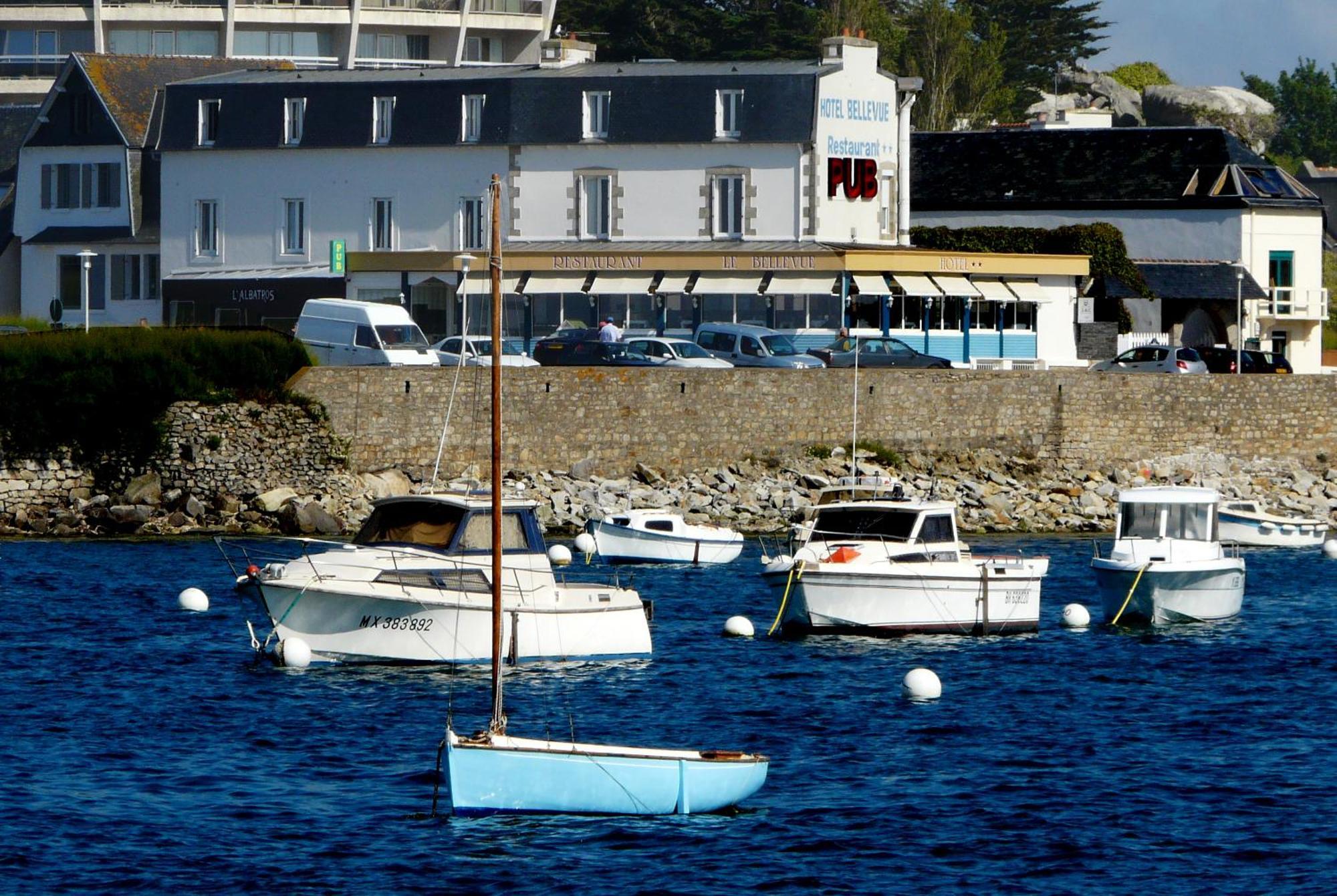 Logis Hotel Bellevue Roscoff Luaran gambar